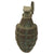 Original U.S. WWII MkII Inert Practice Pineapple Fragmentation Hand Grenade Original Items