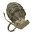 Original U.S. WWII MkII Inert Practice Pineapple Fragmentation Hand Grenade Original Items