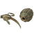 Original U.S. WWII MkII Inert Practice Pineapple Fragmentation Hand Grenade Original Items