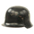 Original German WWII M34 Civic Square Dip NSDAP Double Decal Protection Police Steel Helmet Original Items