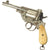 Original Belgian Massive Gasser Top Break .44cal Nickel Plated Revolver for Montenegro Trade - c.1885 Original Items