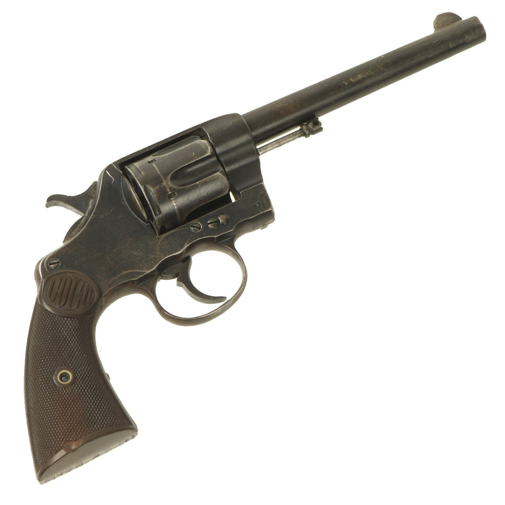 Original U.S. Colt Model 1895 "New Navy" D.A. 38 Revolver Serial No. 70896 - Made In 1896 Original Items