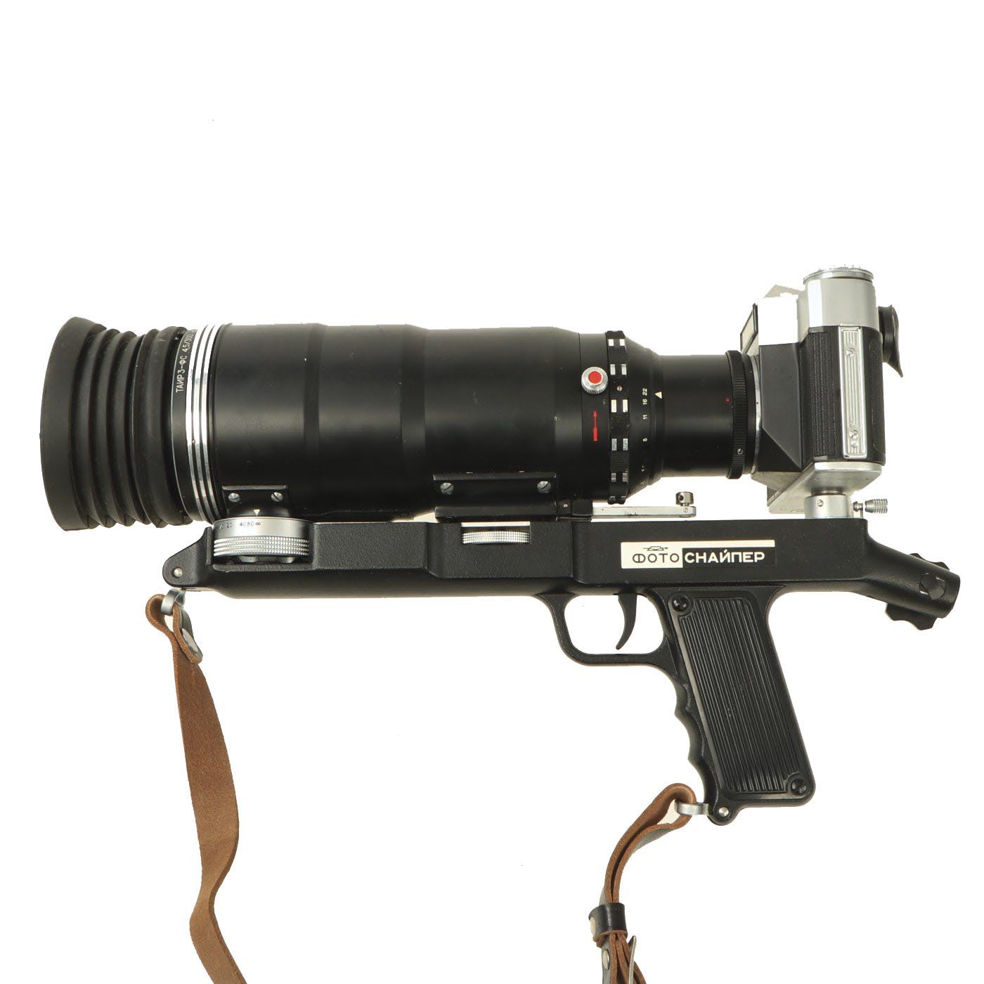 Russian Camera Gun Original Soviet Russian KGB Cold War Photo Sniper FS-3 Surveillance Ca ...