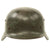 Original Rare German WWII Named Kriegsmarine Navy M35 Single Decal Steel Helmet with 56cm Liner - ET64 Original Items