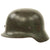 Original Rare German WWII Named Kriegsmarine Navy M35 Single Decal Steel Helmet with 56cm Liner - ET64 Original Items
