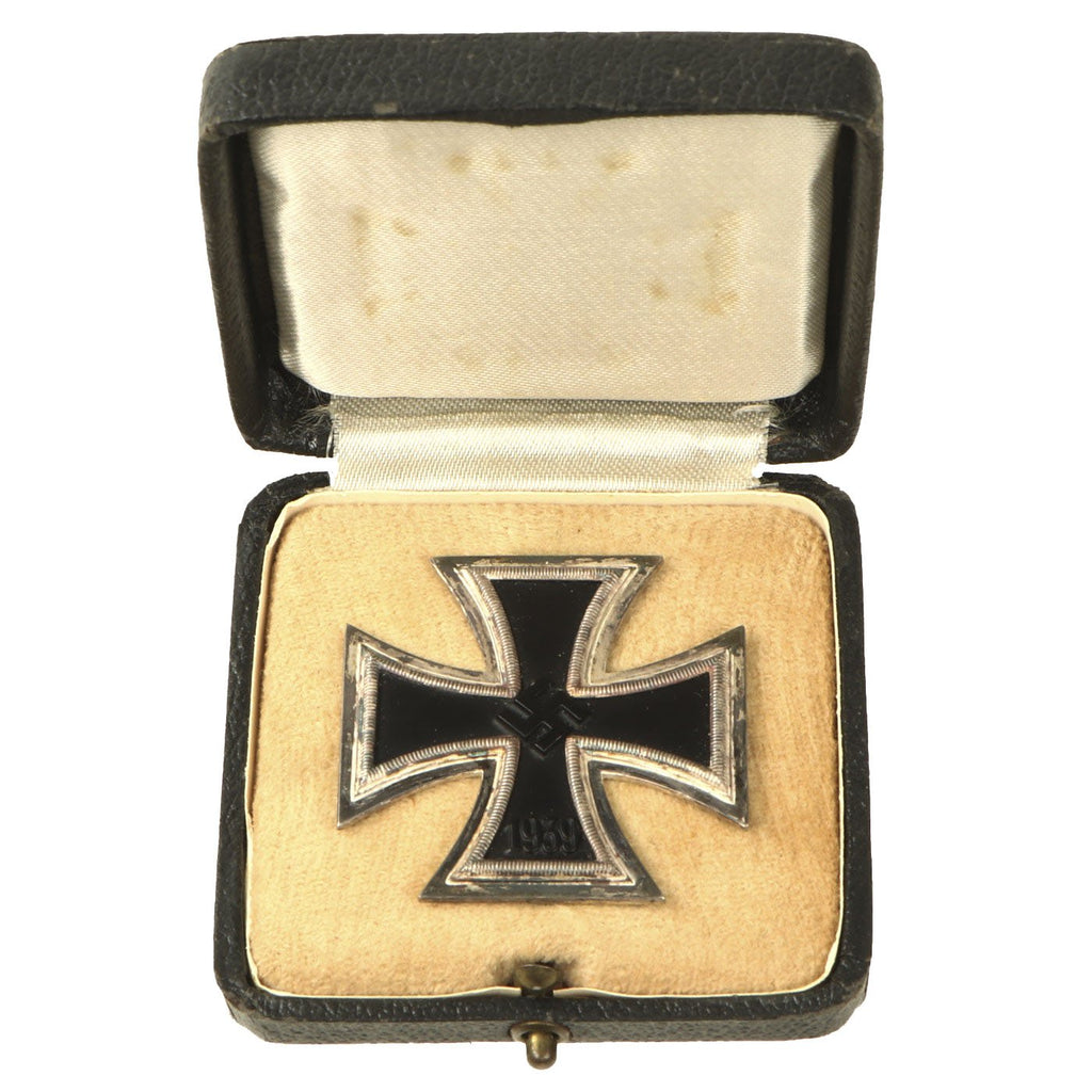 Original German WWII Iron Cross First Class 1939 by Rudolf Wächtler & Lange with Case - EKI Original Items
