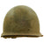 Original U.S. WWII Late War 1945 Named M1 Rear Seam Swivel Bale Helmet With Rare Hawley Paper Liner Original Items