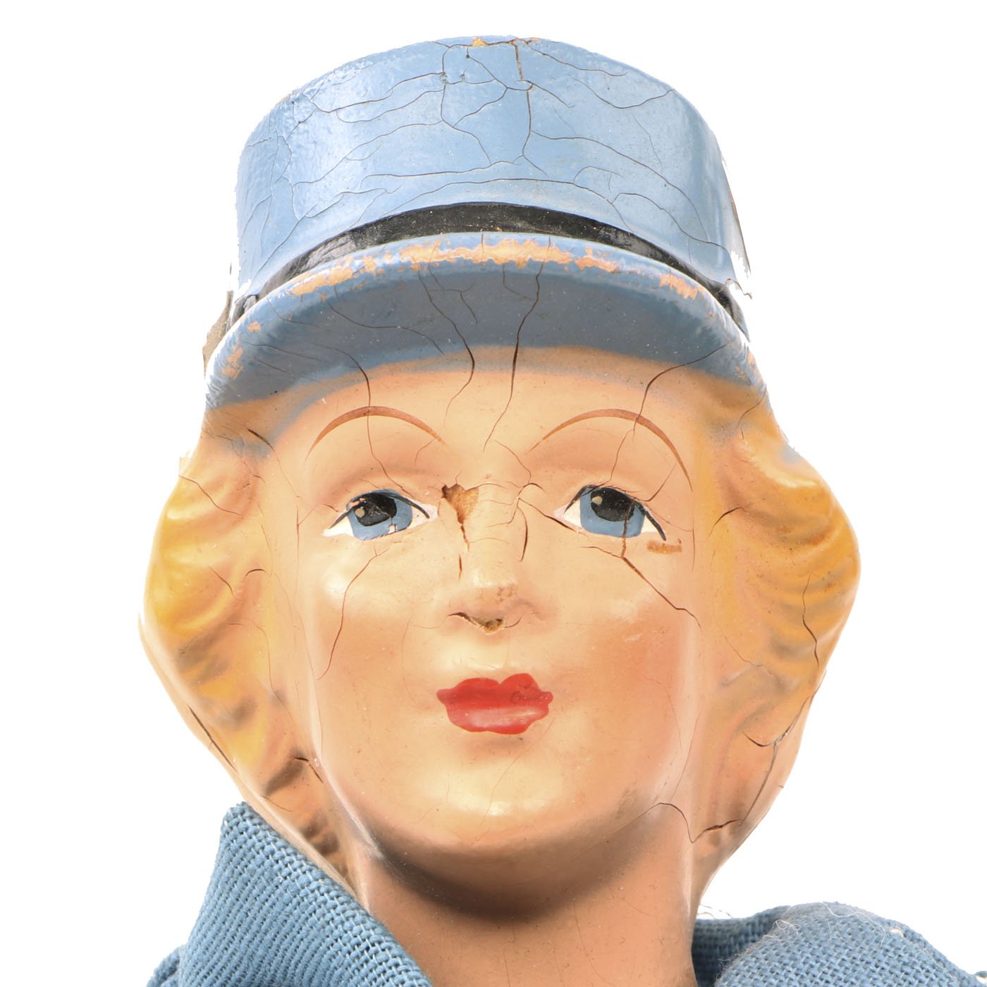 Original U.S. WWII WAVES Military Doll by Freundlich 16" Tall