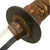 Original Japanese WWII Katana in Old Style Fittings with Ancient Blade & Capture Tag in Steel Scabbard Original Items