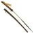 Original Japanese WWII Katana in Old Style Fittings with Ancient Blade & Capture Tag in Steel Scabbard Original Items