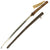 Original Japanese WWII Katana in Old Style Fittings with Ancient Blade & Capture Tag in Steel Scabbard Original Items