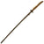Original Japanese WWII Katana in Old Style Fittings with Ancient Blade & Capture Tag in Steel Scabbard Original Items