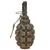 Original Set of Two Polish Made WWII Style Soviet Russian Inert Grenades - RG-42 and F1 Style Original Items