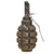 Original Set of Two Polish Made WWII Style Soviet Russian Inert Grenades - RG-42 and F1 Style Original Items