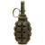 Original Post WWII Soviet Style Polish made F1 Hand Fragmentation Grenade - Inert Original Items