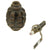 Original Post WWII Soviet Style Polish made F1 Hand Fragmentation Grenade - Inert Original Items