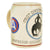 Original U.S. Post WWI Third Army 1st Division Circus Commemorative German 0.4L Beer Stein Original Items