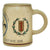 Original U.S. Post WWI Third Army 1st Division Circus Commemorative German 0.4L Beer Stein Original Items