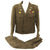 Original U.S. WWII 5h Armored Division Major Uniform Original Items