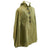 Original U.S. WWII Navy Rain Deck Jacket with Front Snap Hooks - Size Large Original Items