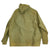 Original U.S. WWII Navy Rain Deck Jacket with Front Snap Hooks - Size Large Original Items