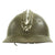 Original WWII French M1926 Adrian Helmet without Badge - Olive Green Original Items