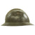 Original WWII French M1926 Adrian Helmet without Badge - Olive Green Original Items
