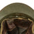 Original WWII French M1926 Adrian Helmet without Badge - Olive Green Original Items