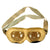 Original German Luftwaffe Flight Goggles with Large Tinted Lenses Original Items
