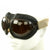 Original German Luftwaffe Flight Goggles with Large Tinted Lenses Original Items