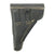 Original German WWII SS-Marked Walther P38 Black Pebble Grain Softshell Holster - Dated 1941 Original Items