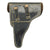 Original German WWII Walther P38 Black Hardshell Holster by Carl Weiss - Dated 1941 Original Items