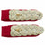 Original German WWII Heer Army Rocket & Chemical Troops Lt. Colonel Shoulder Boards - Oberstleutnant Original Items