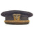 Original U.S. Early WWII Navy Officer Blue Combination Visor Cap with Storage Case - Size 7 ⅛ Original Items