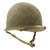 Original WWII 1941 M1 McCord Front Seam Fixed Bale Helmet with Westinghouse Liner Original Items