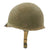 Original WWII 1941 M1 McCord Front Seam Fixed Bale Helmet with Westinghouse Liner Original Items