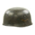 Original German WWII M38 Single Decal Luftwaffe Paratrooper Helmet - Restored Original Items