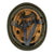 Original German WWII M38 Single Decal Luftwaffe Paratrooper Helmet - Restored Original Items