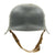 Original German WWII M42 Single Decal Luftwaffe Helmet - ET64 Original Items