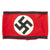 Original German WWII SS Swastika Wool Armband Original Items