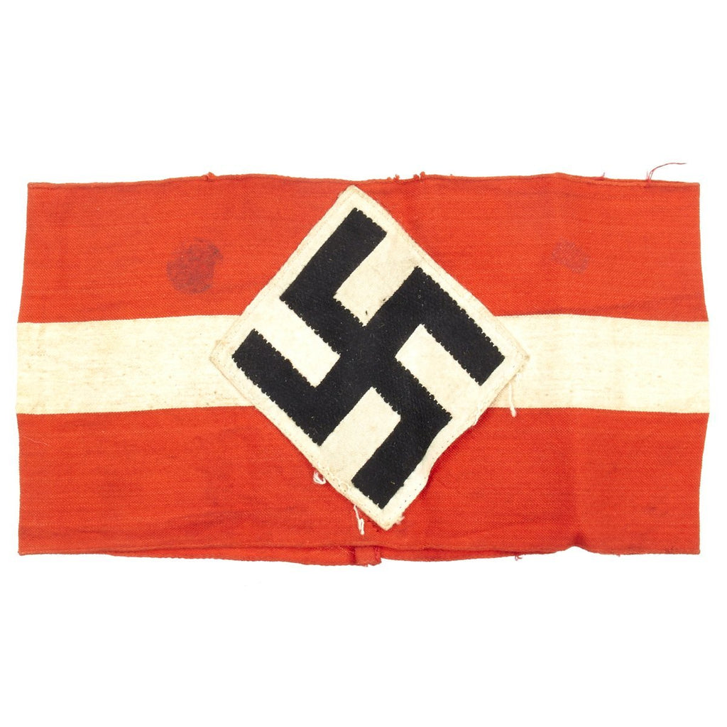 Original German WWII Hitler Youth Cotton Armband - Hitlerjugend Original Items
