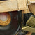 Original U.S. WWII Army Air Force Aviator Flight Helmet Set - AN6530 Green Goggles, A-14 Mask, AN-H-15 Helmet Original Items