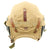 Original U.S. WWII Army Air Force Aviator Flight Helmet Set - AN6530 Green Goggles, A-14 Mask, AN-H-15 Helmet Original Items