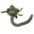 Original U.S. WWII Army Air Force Aviator Flight Helmet Set - AN6530 Green Goggles, A-14 Mask, AN-H-15 Helmet Original Items