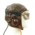 Original U.S. WWII Army Air Force Aviator Flight Set - B-6 Helmet,  A-7 Oxygen Mask, AN6530 Goggles Original Items