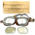 Original British WWII RAF Mk VIII Flying Goggles Unissued in Original Box with Spare Lenses by Fish Optical Original Items