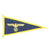 Original German WWII Navy Kriegsmarine Officer Vehicle Staff Car Fender Pennant Flag Original Items