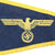 Original German WWII Navy Kriegsmarine Officer Vehicle Staff Car Fender Pennant Flag Original Items