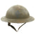 Original U.S. WWI 36th Infantry Arrowhead Division M1917 Doughboy Helmet Original Items