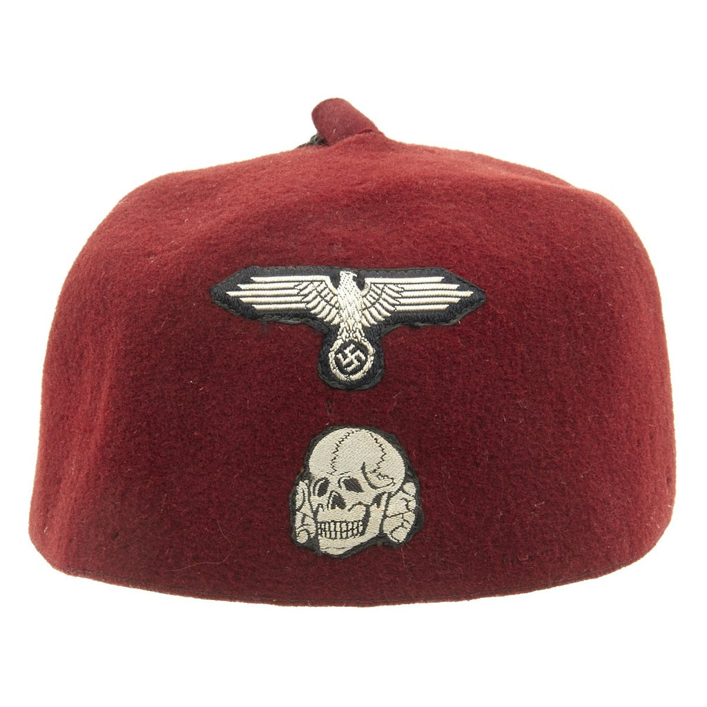 Original German WWII Waffen SS Fez For Muslim Volunteers - Excellent Condition Original Items
